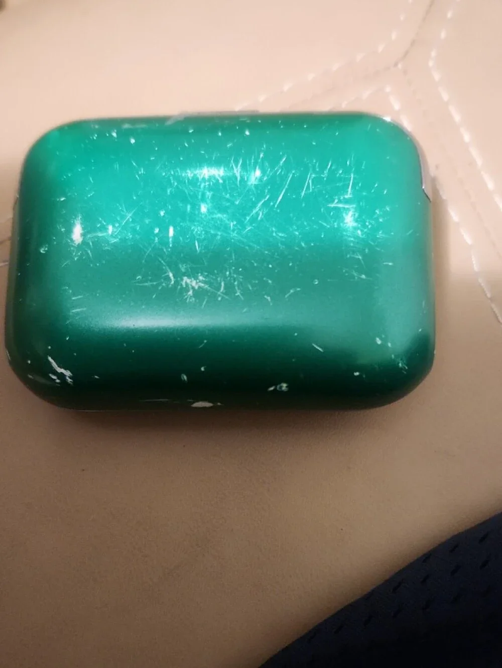 Teal True Wireless Earbuds with Charging Case